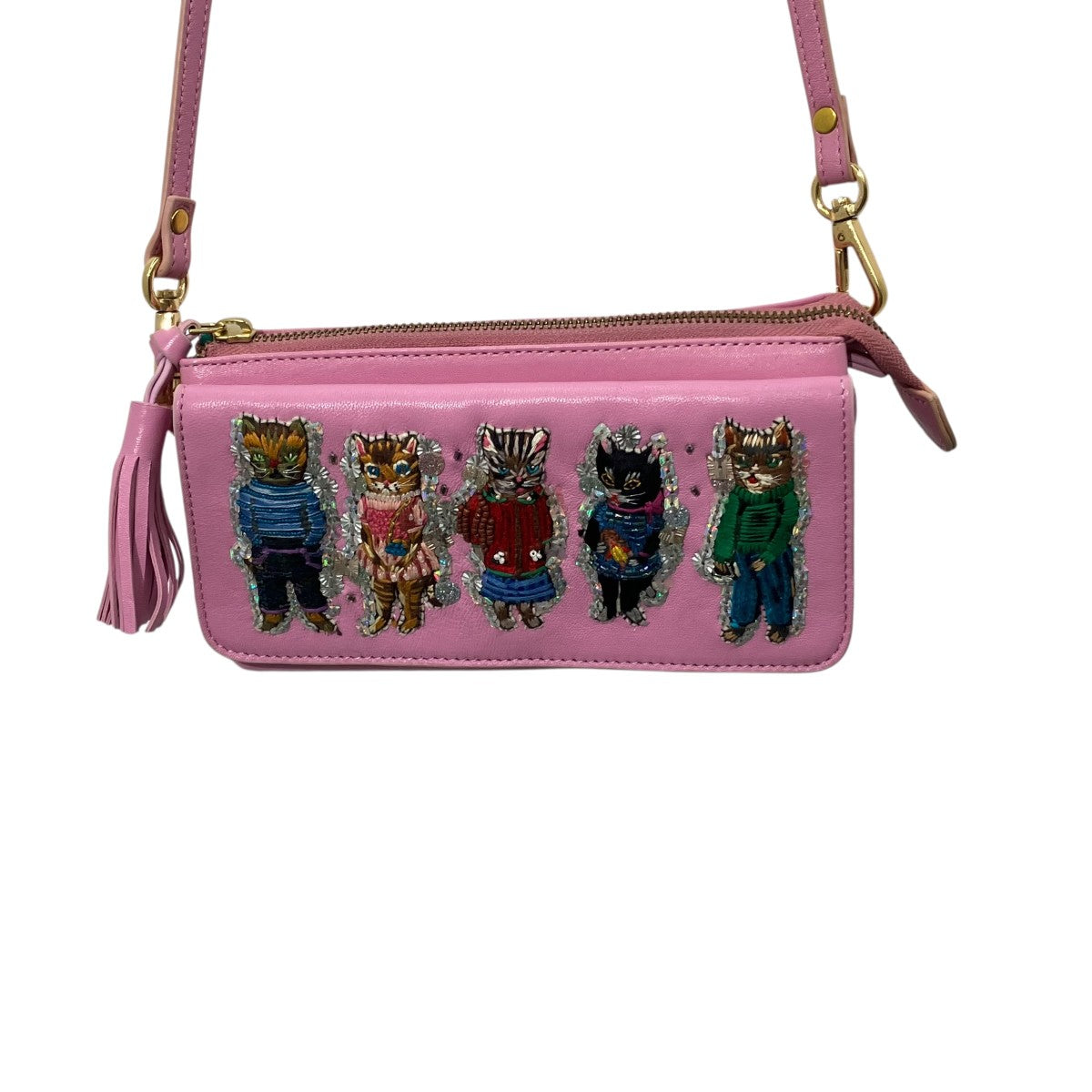 tamaoworld×NATHALIE LETE ショルダーバッグ 古着・中古-3枚目のアイテム画像