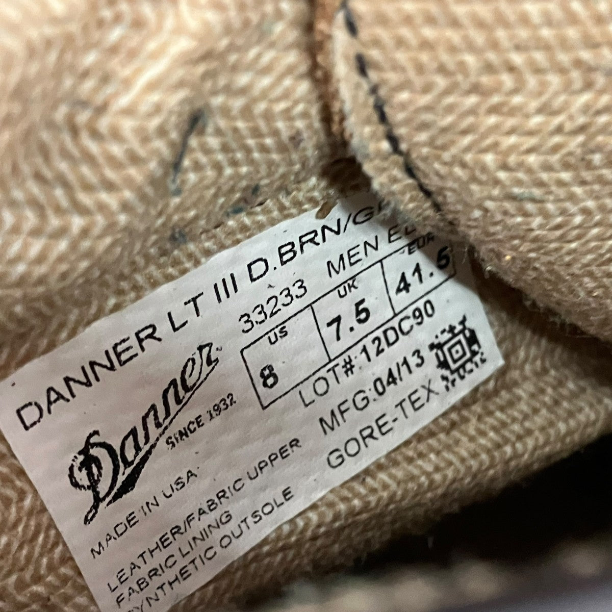 Danner DANNER LIGHT 3ブーツ33233 古着・中古-10枚目のアイテム画像