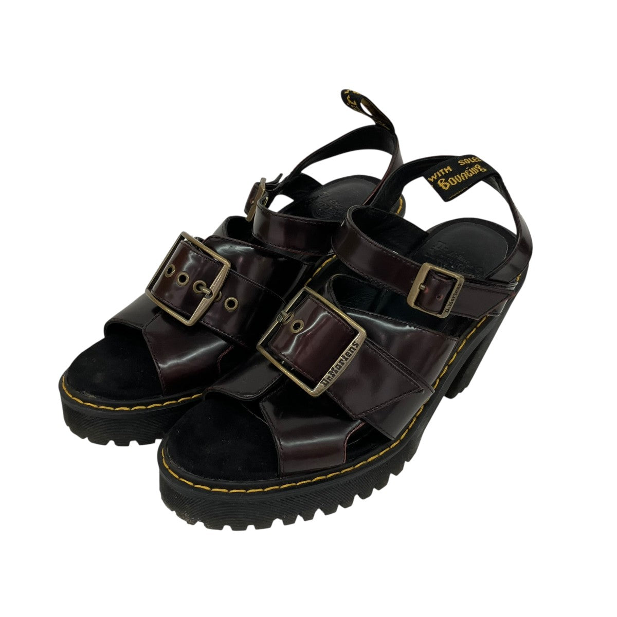 Dr．Martens GRANIKヒールサンダル 古着・中古-1枚目のアイテム画像