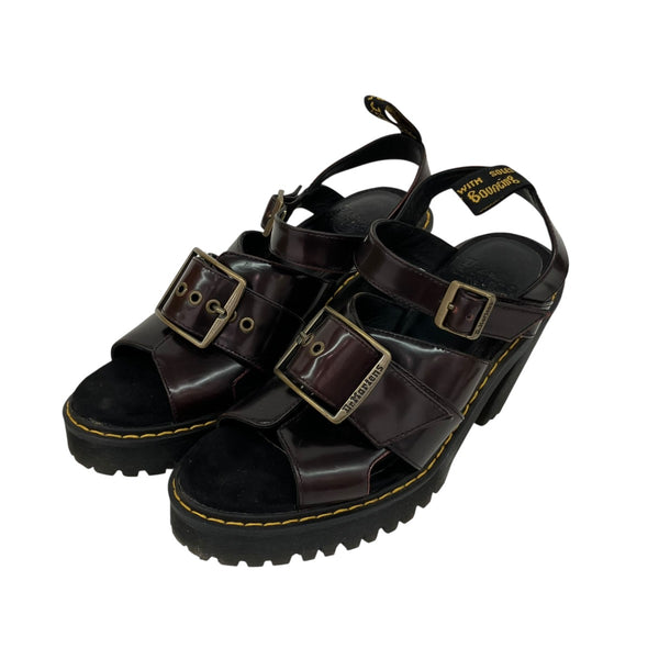 Dr．Martens(ドクターマーチン) GRANIKヒールサンダル ブラウン サイズ