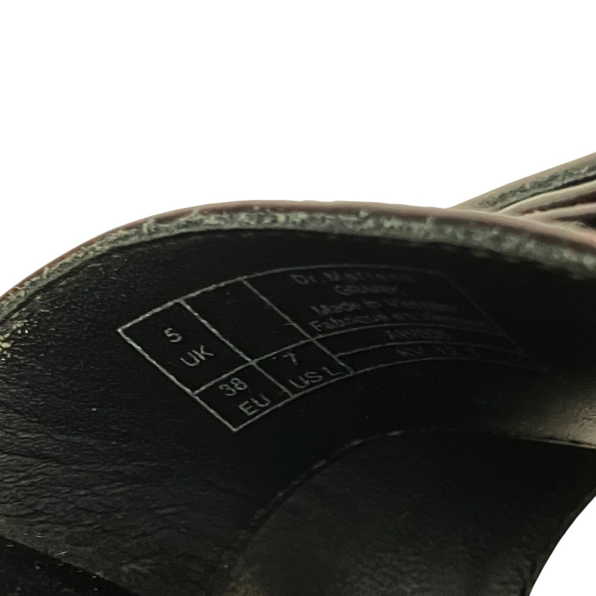 Dr．Martens(ドクターマーチン) GRANIKヒールサンダル ブラウン サイズ