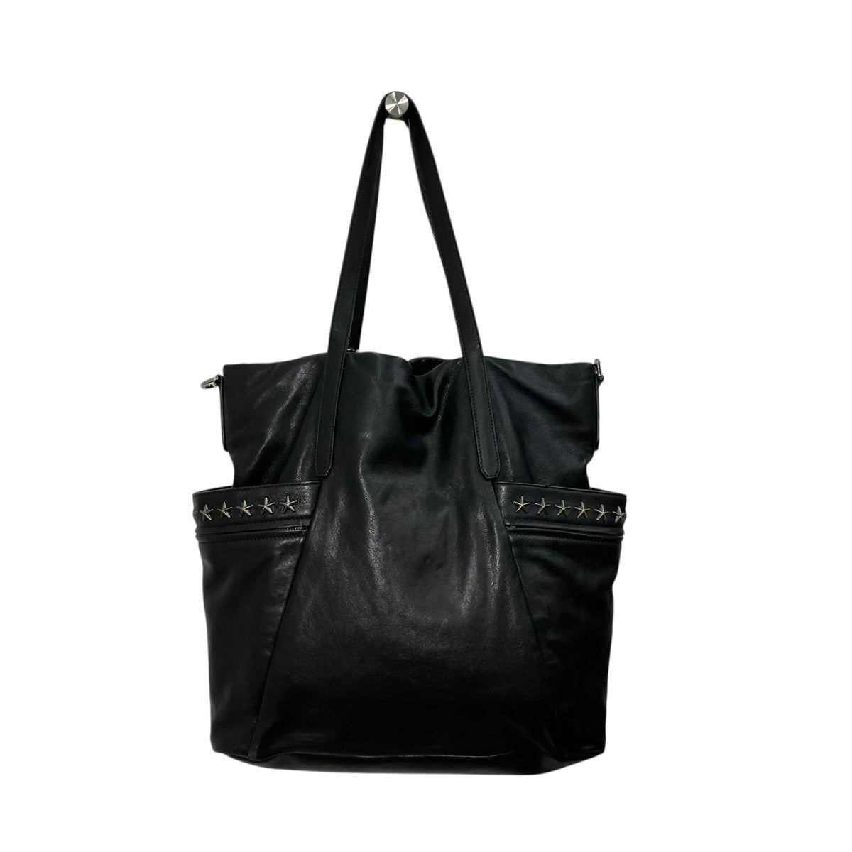 JIMMY CHOO スタースタッズ トートバッグB00005001 古着・中古-2枚目のアイテム画像
