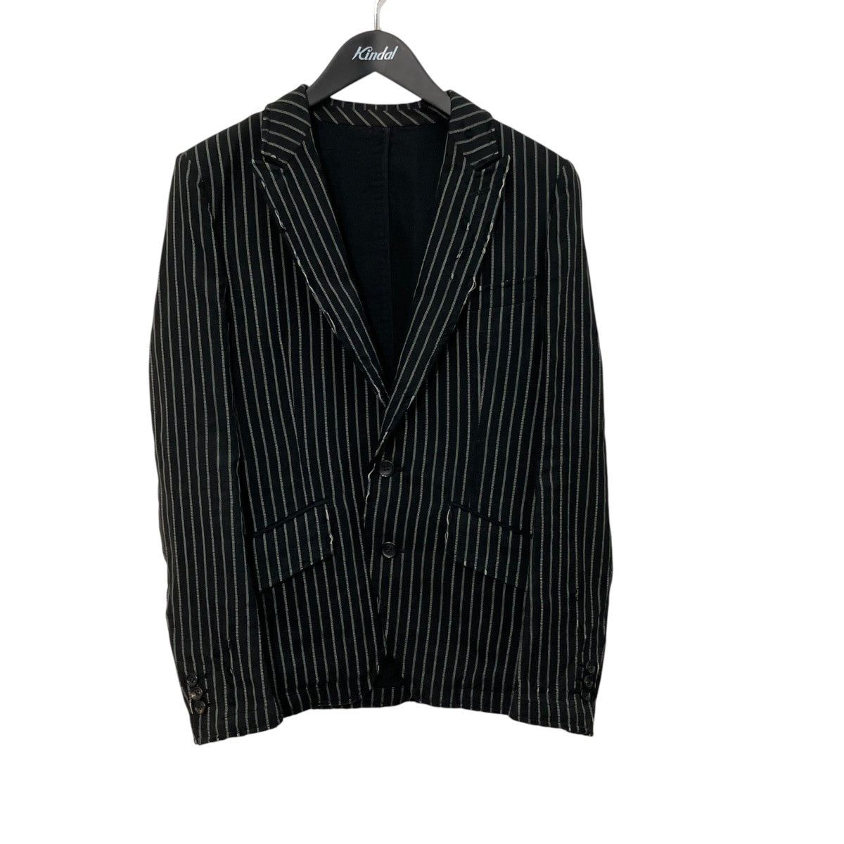 5351 pour les hommes ストライプセットアップスーツ0260080004/0260050004 古着・中古-2枚目のアイテム画像
