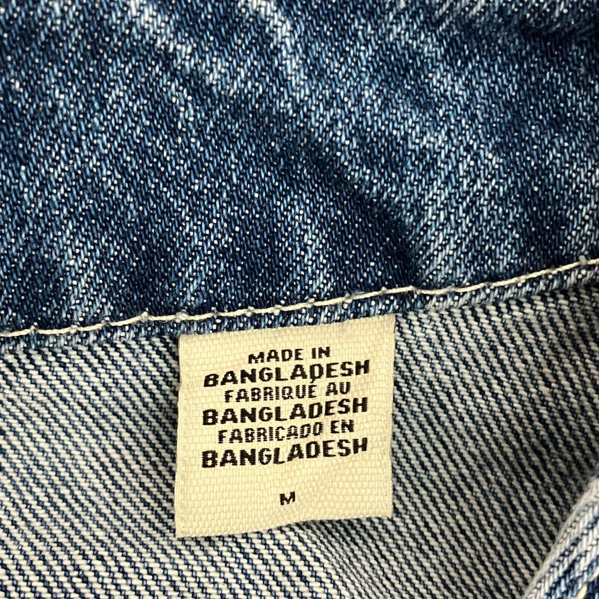 LEVI’S UNION ENGINEERデニムジャケットA7139-0000 古着・中古-5枚目のアイテム画像