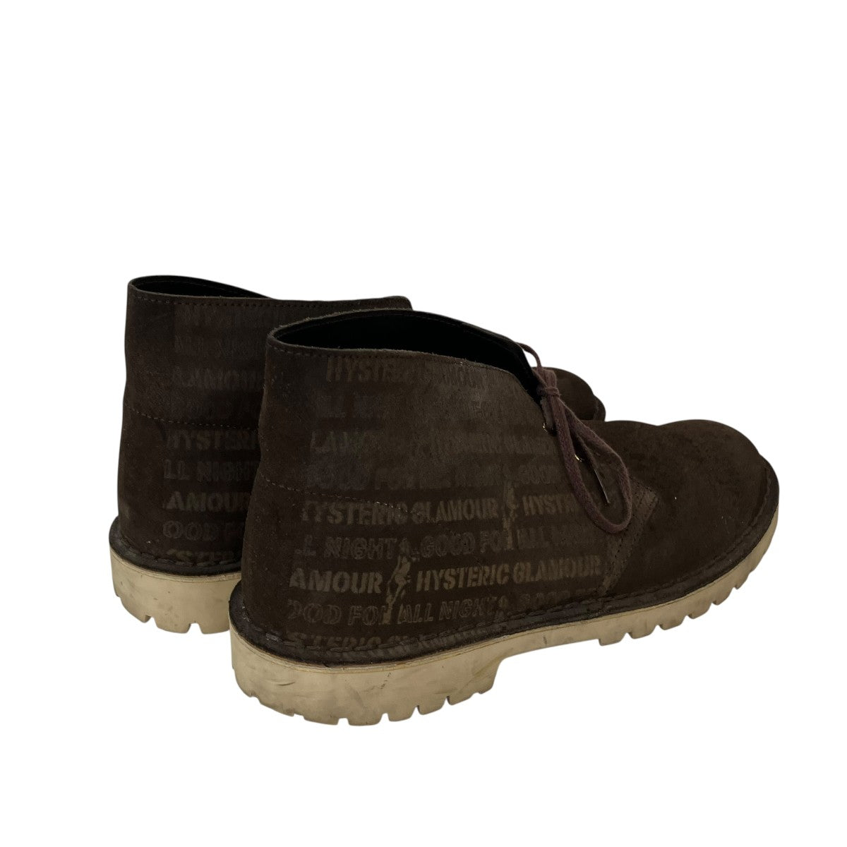 CLARKS×Hysteric Glamour デザートブーツ 古着・中古-2枚目のアイテム画像
