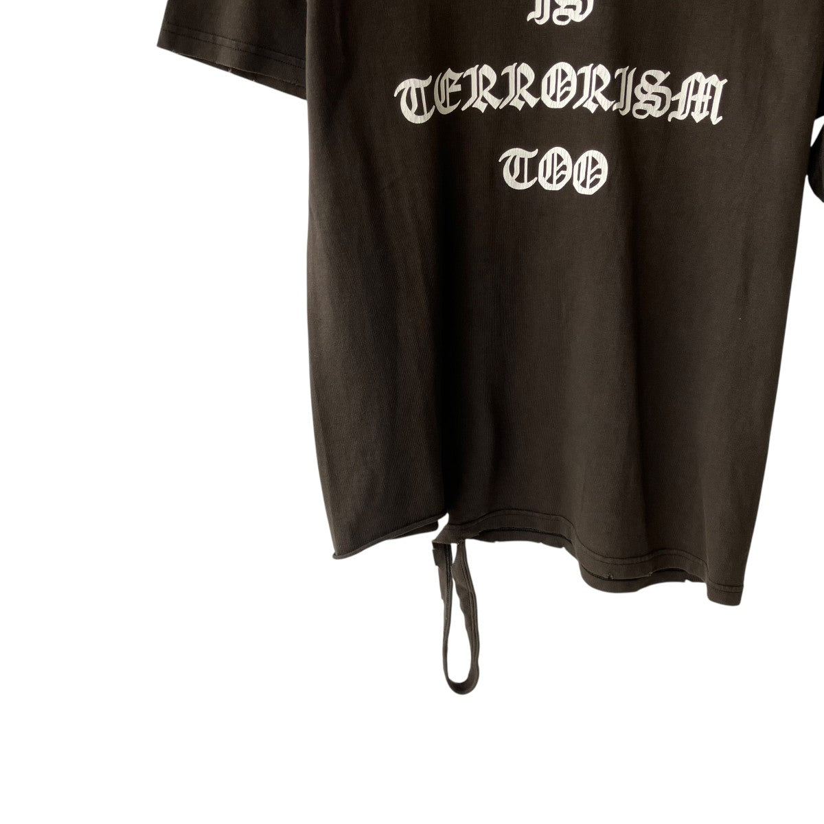 04AWGIVE期 反戦半袖Tシャツ