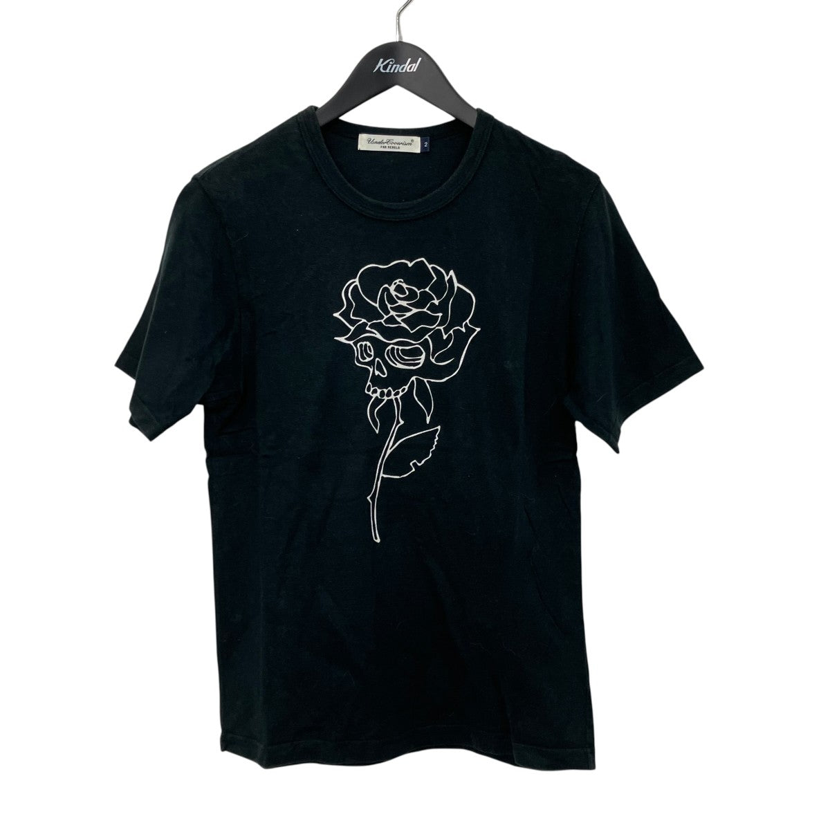 スカルローズ半袖Tシャツ
