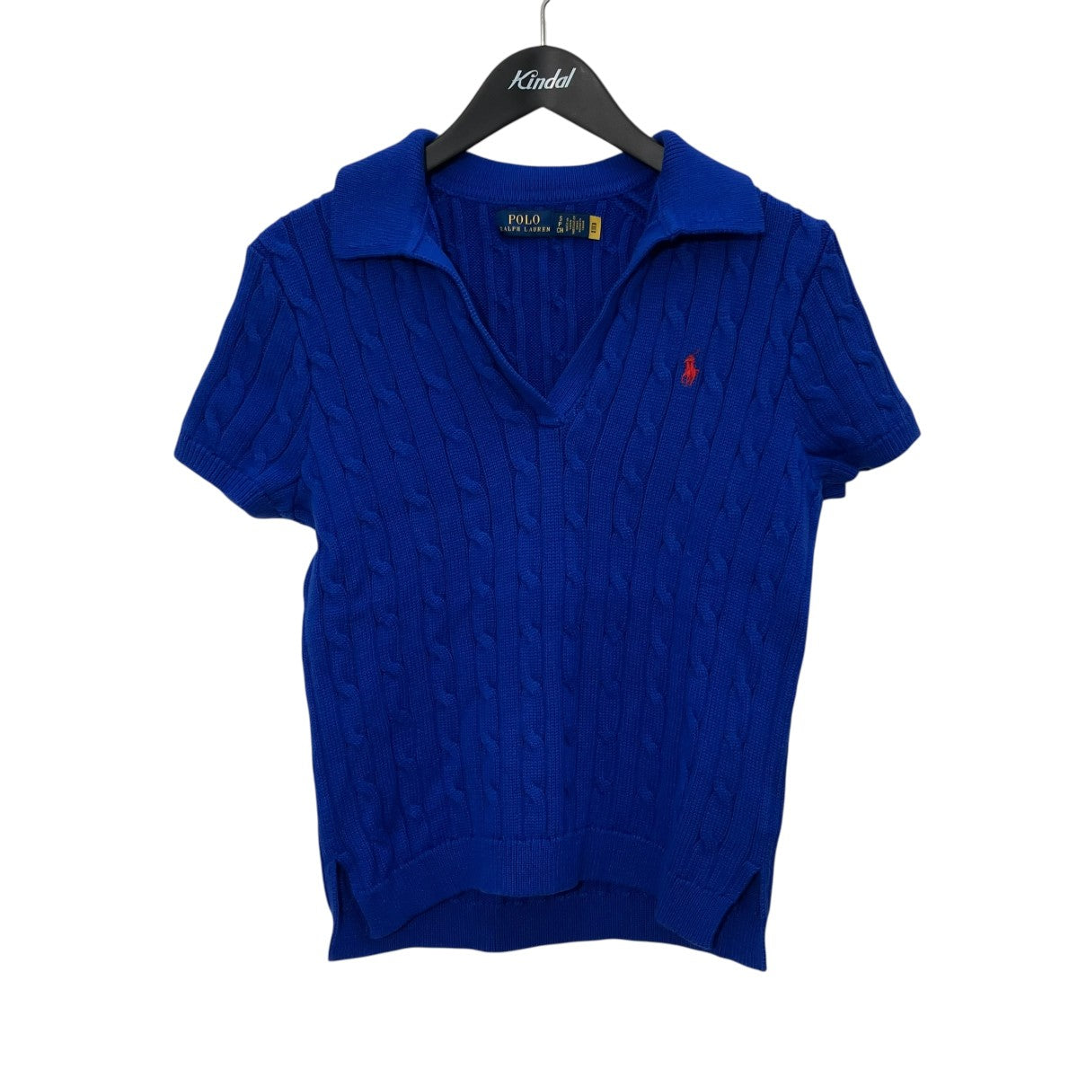 POLO RALPH LAUREN 半袖ポロニット 古着・中古-1枚目のアイテム画像