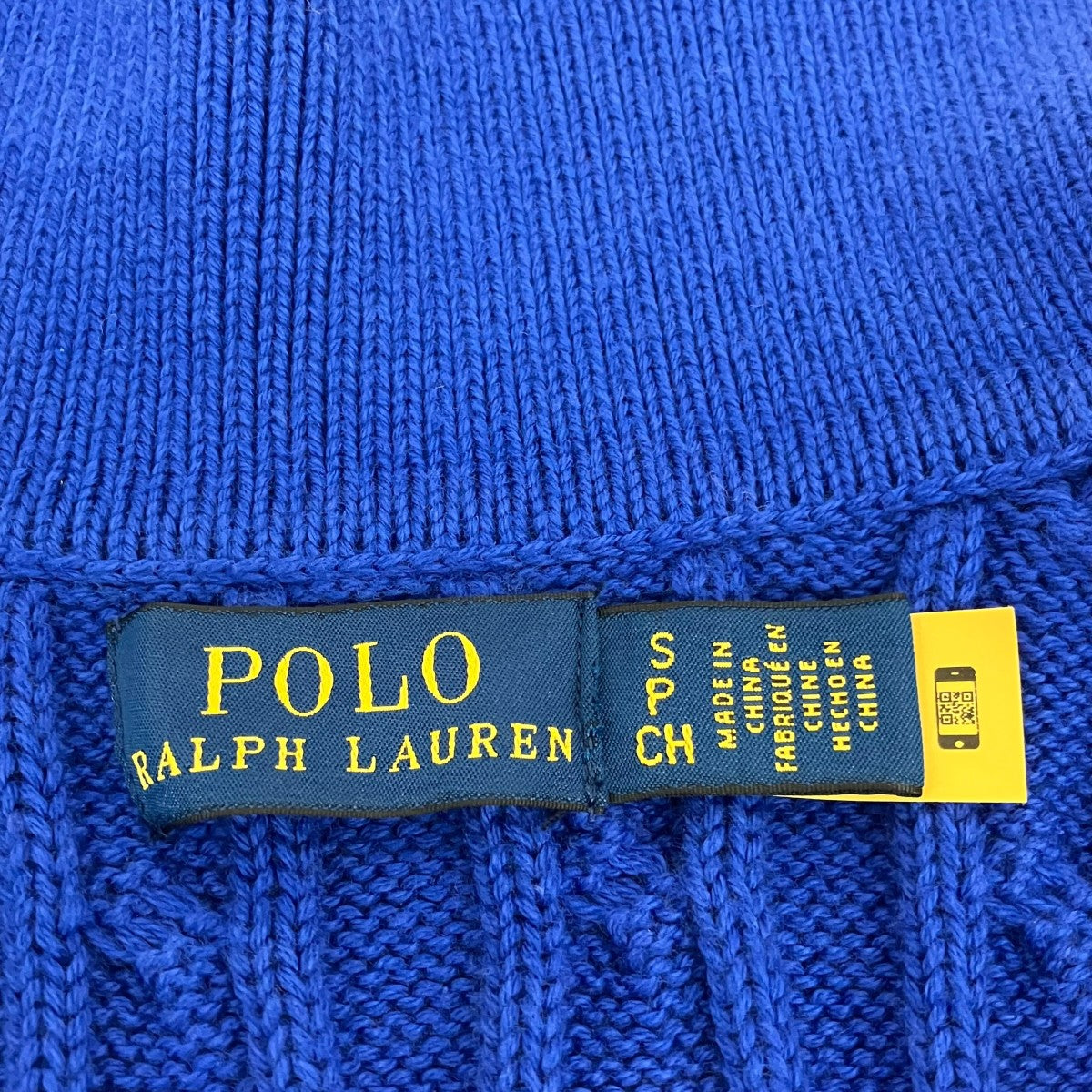 POLO RALPH LAUREN 半袖ポロニット 古着・中古-5枚目のアイテム画像