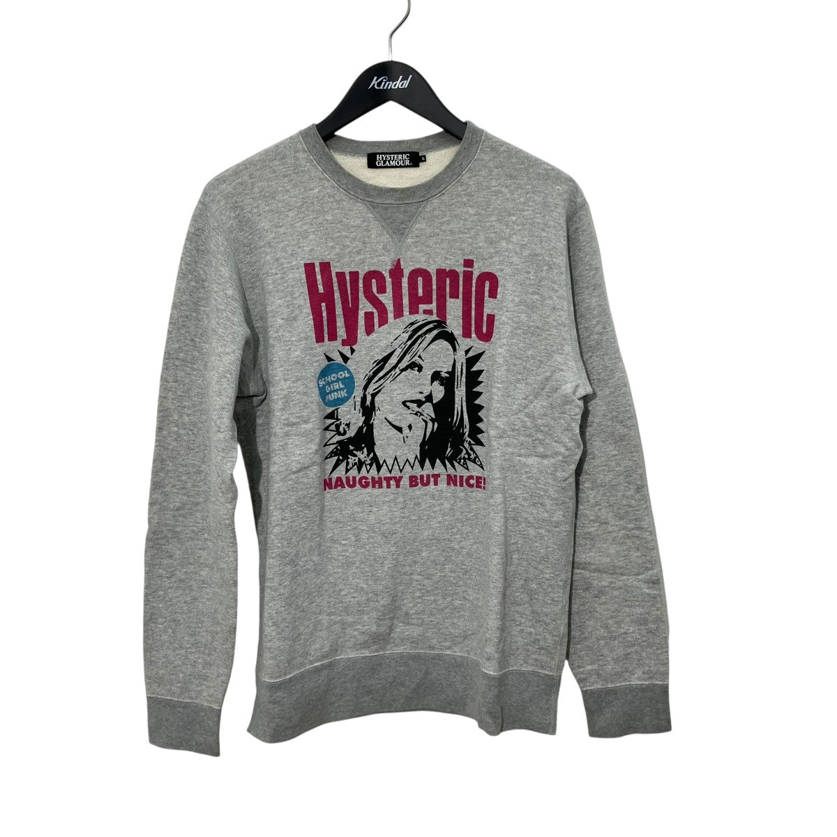 Hysteric Glamour クルーネックスウェット0241CS01 古着・中古-1枚目のアイテム画像