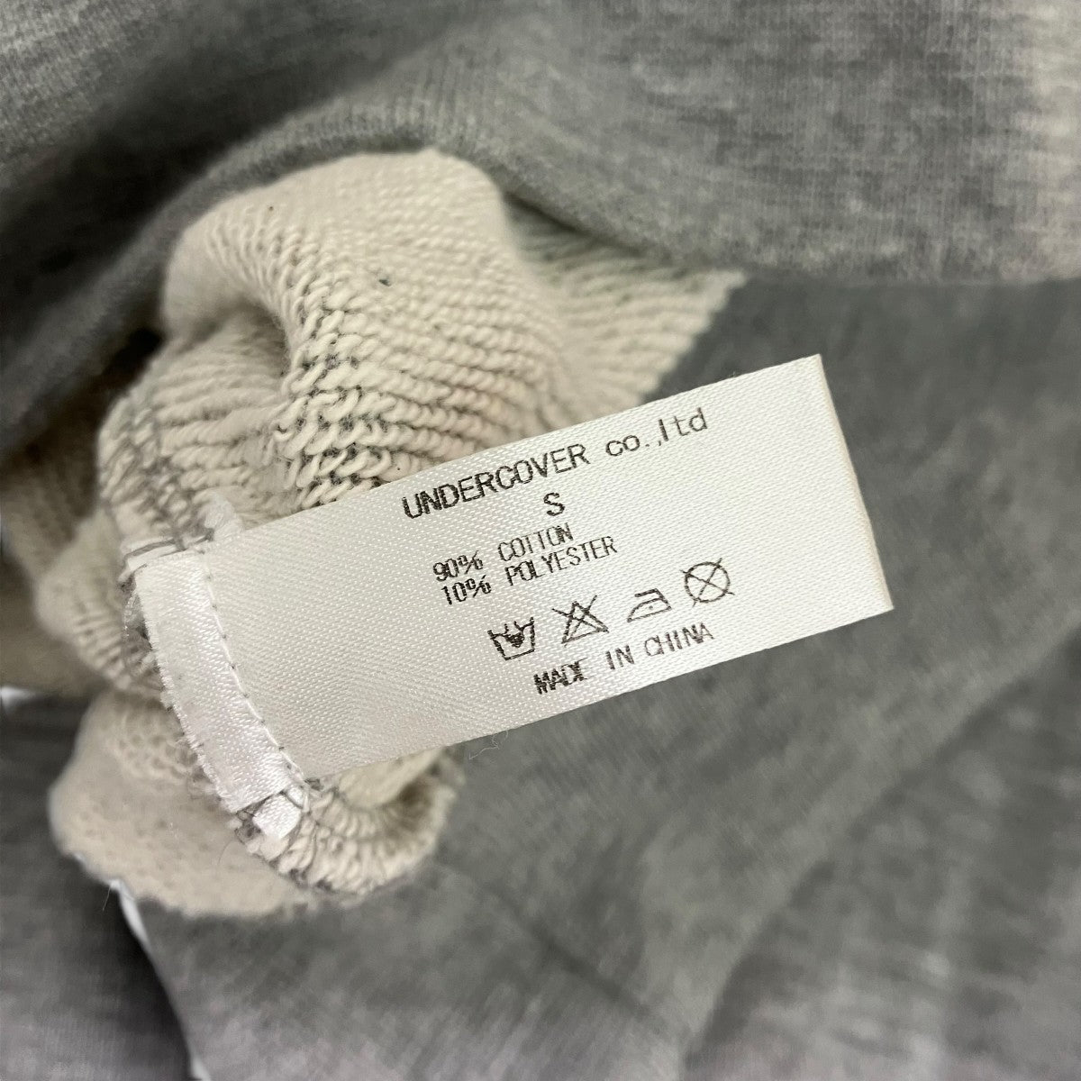 UNDERCOVER LARA PLASTICクルーネックスウェット 古着・中古-6枚目のアイテム画像
