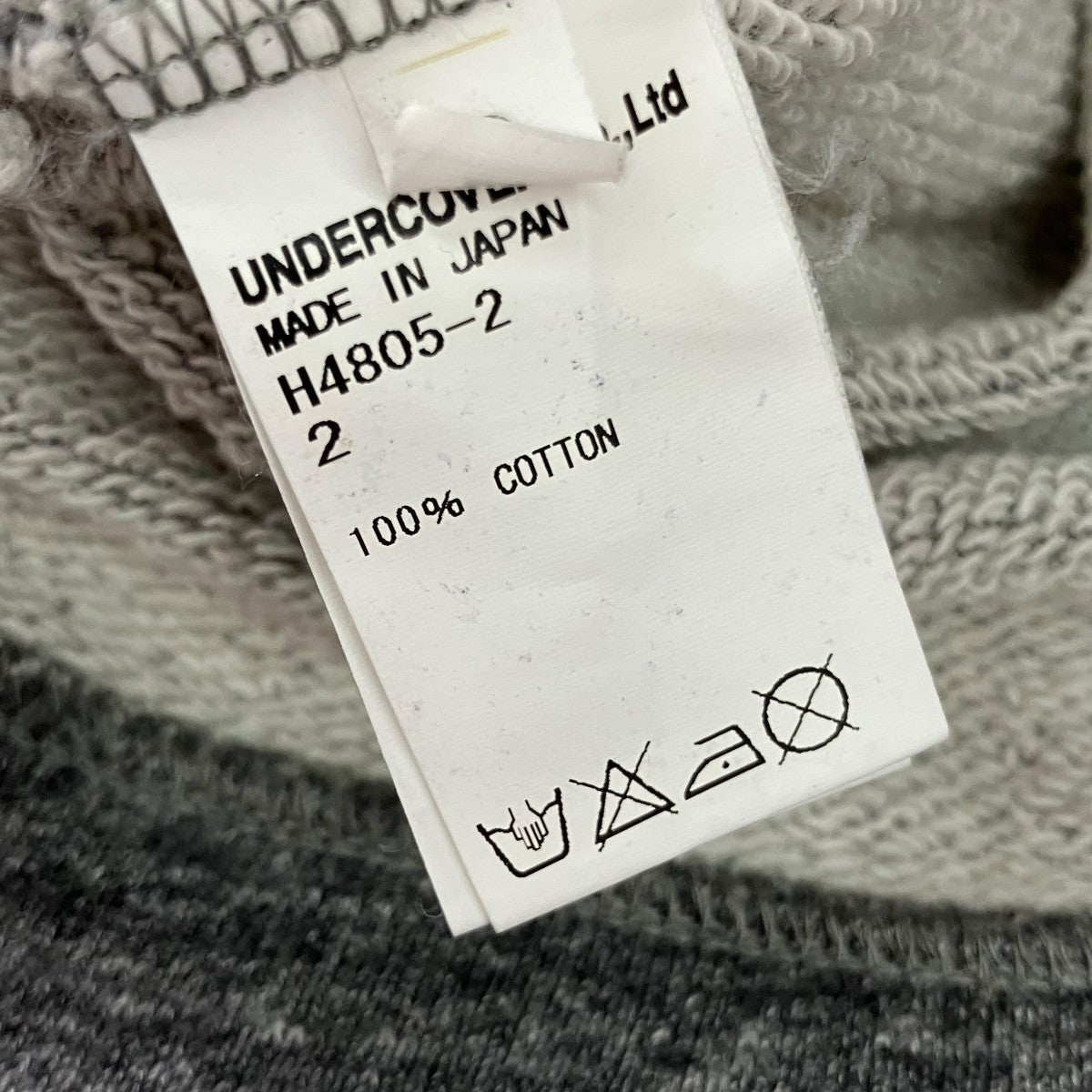 UNDERCOVERISM プルオーバースウェットH4805-2 古着・中古-5枚目のアイテム画像