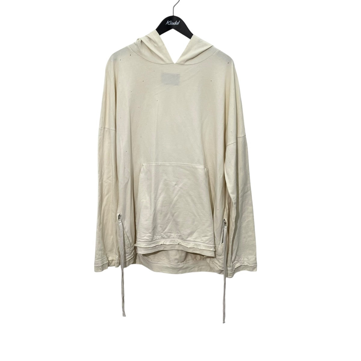 STAMPD Distressed Hoodieプルオーバーパーカー 古着・中古-1枚目のアイテム画像
