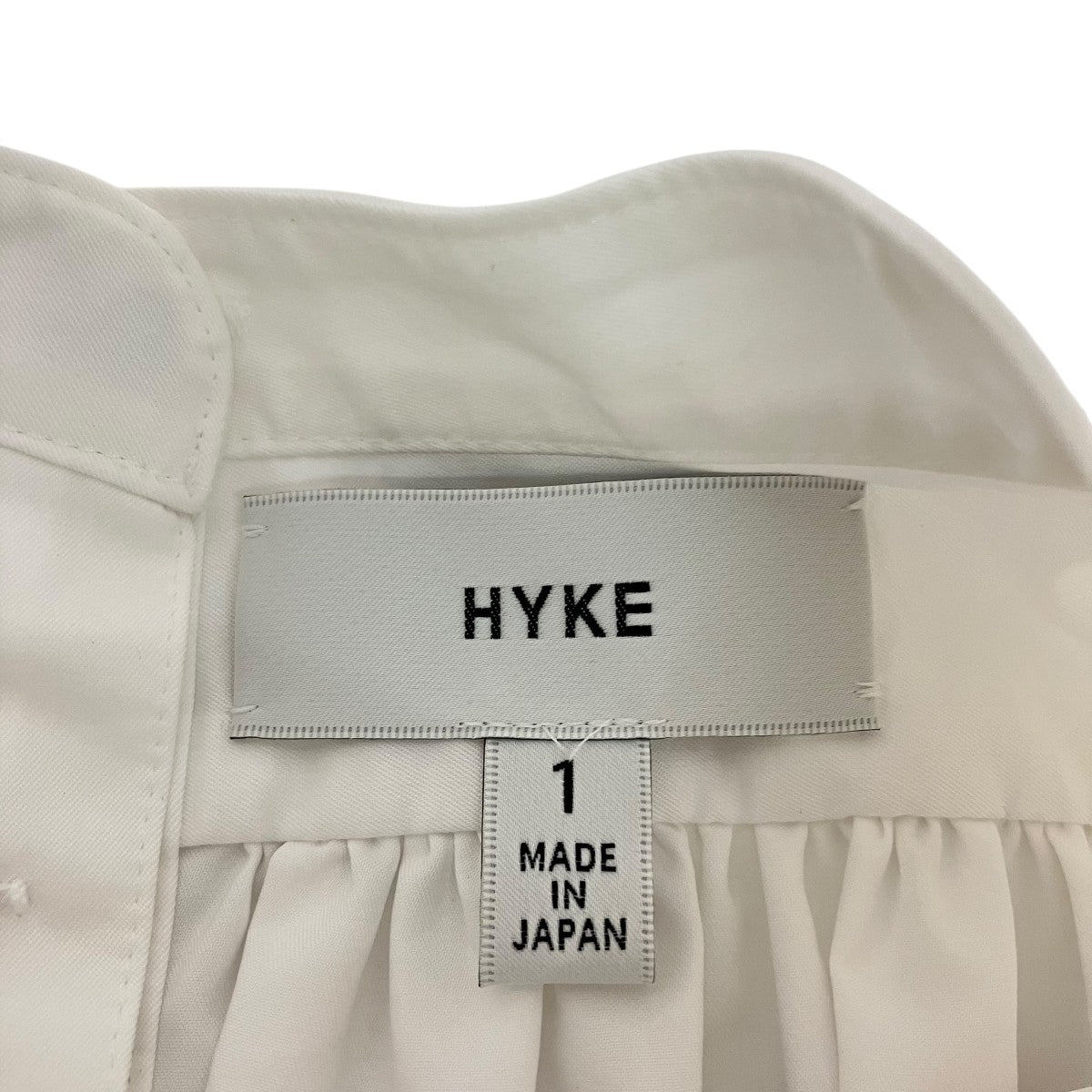 HYKE(ハイク) シャツワンピース202-15114 202-15114 ホワイト サイズ 1