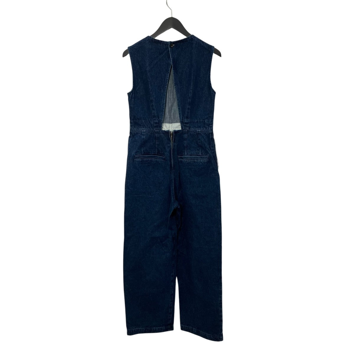 BACK OPEN DENIM ALL IN ONEデニムオールインワン17112-5222