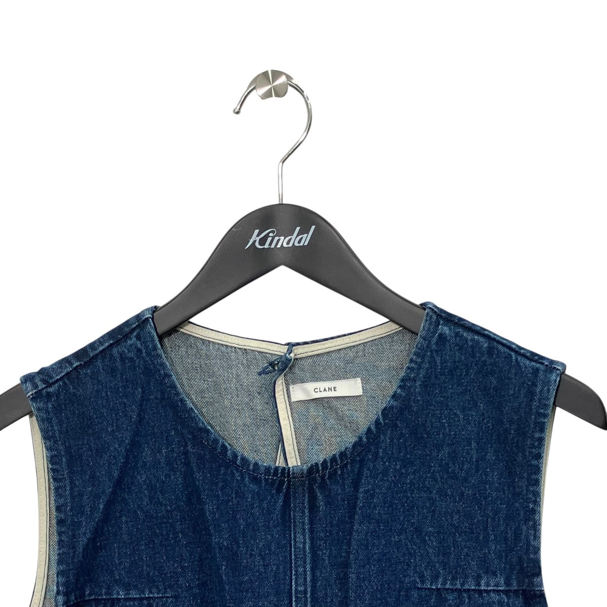 BACK OPEN DENIM ALL IN ONEデニムオールインワン17112-5222