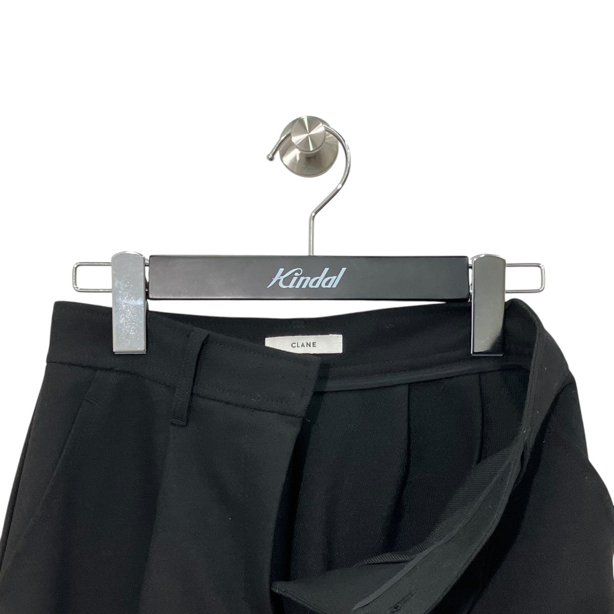 CLANE SIDE CIRCLE CUT PANTSタックパンツ18110-7132 古着・中古-3枚目のアイテム画像