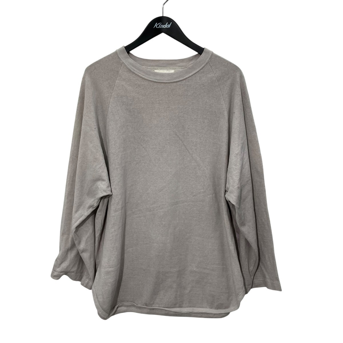 Co Silk Nep Baseball Raglan Tee長袖カットソーBHS23F027