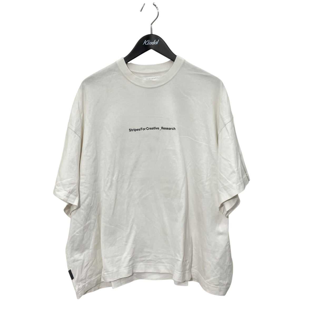 Stripes For Creative×ADVANCED RESEARCH Super Big SS Tee White半袖Tシャツ 古着・中古-1枚目のアイテム画像