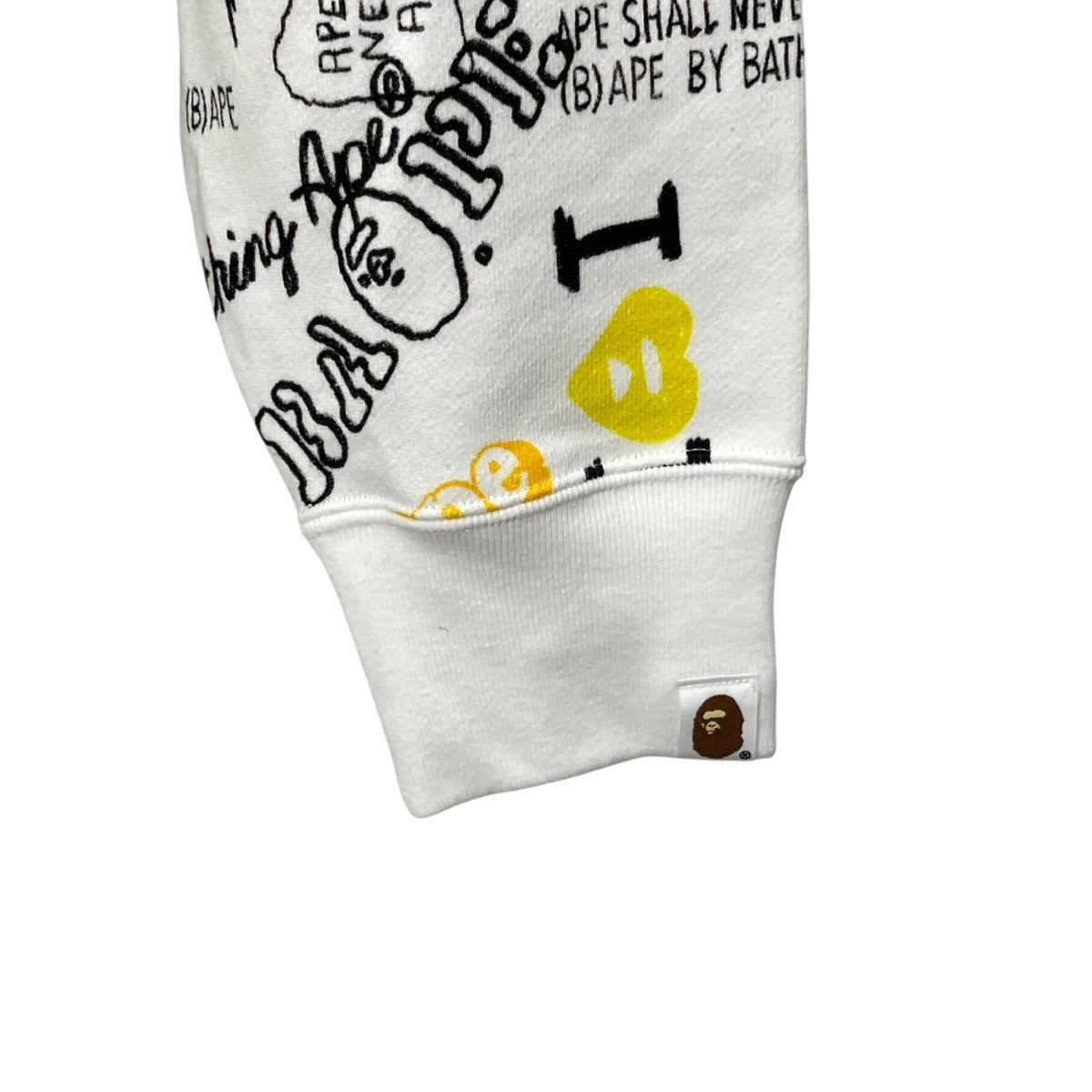 A BATHING APE(アベイシングエイプ) Shark Hand-Drawn Graphic Zip-Up