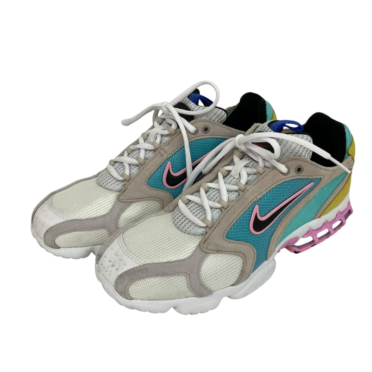 NIKE AIR ZOOM SPRIDON CAGE 2 CARNABY WHITE MULTI COLORスニーカーCW7482-100 古着・中古-1枚目のアイテム画像