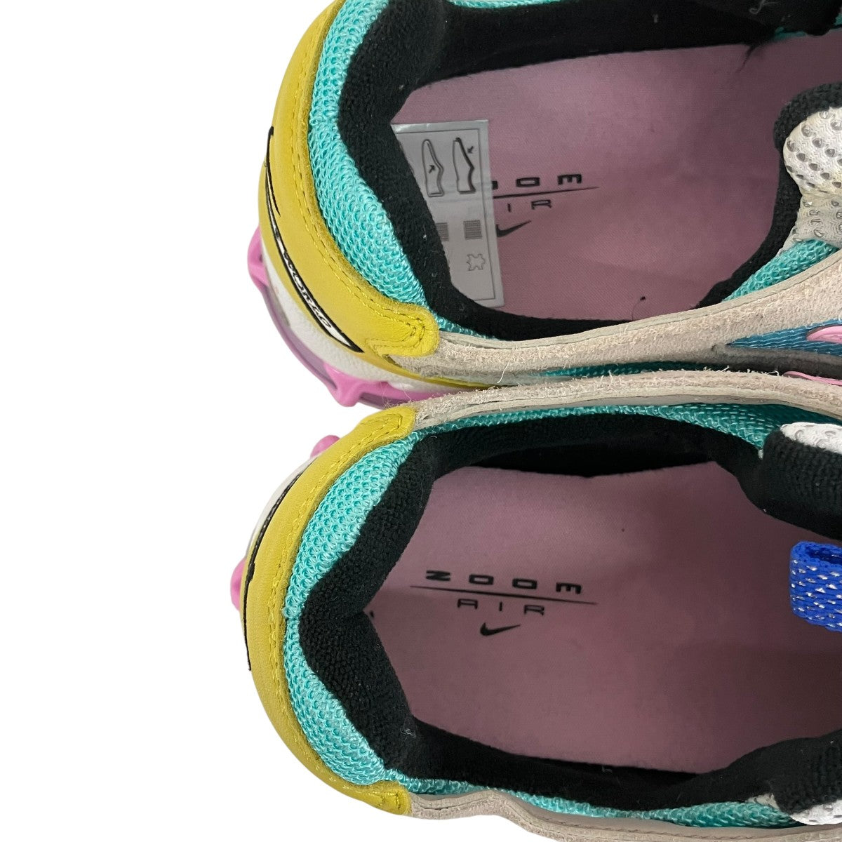 NIKE AIR ZOOM SPRIDON CAGE 2 CARNABY WHITE MULTI COLORスニーカーCW7482-100 古着・中古-4枚目のアイテム画像