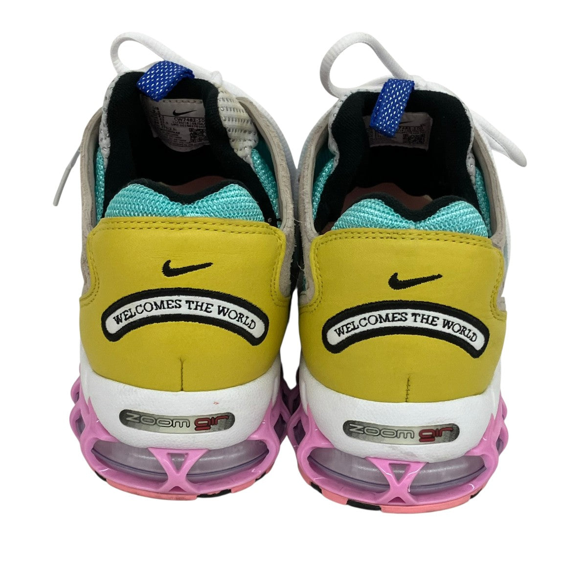 NIKE AIR ZOOM SPRIDON CAGE 2 CARNABY WHITE MULTI COLORスニーカーCW7482-100 古着・中古-6枚目のアイテム画像