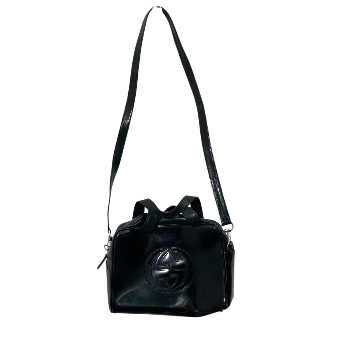 GUCCI インターロッキングハンドバッグ 古着・中古-1枚目のアイテム画像