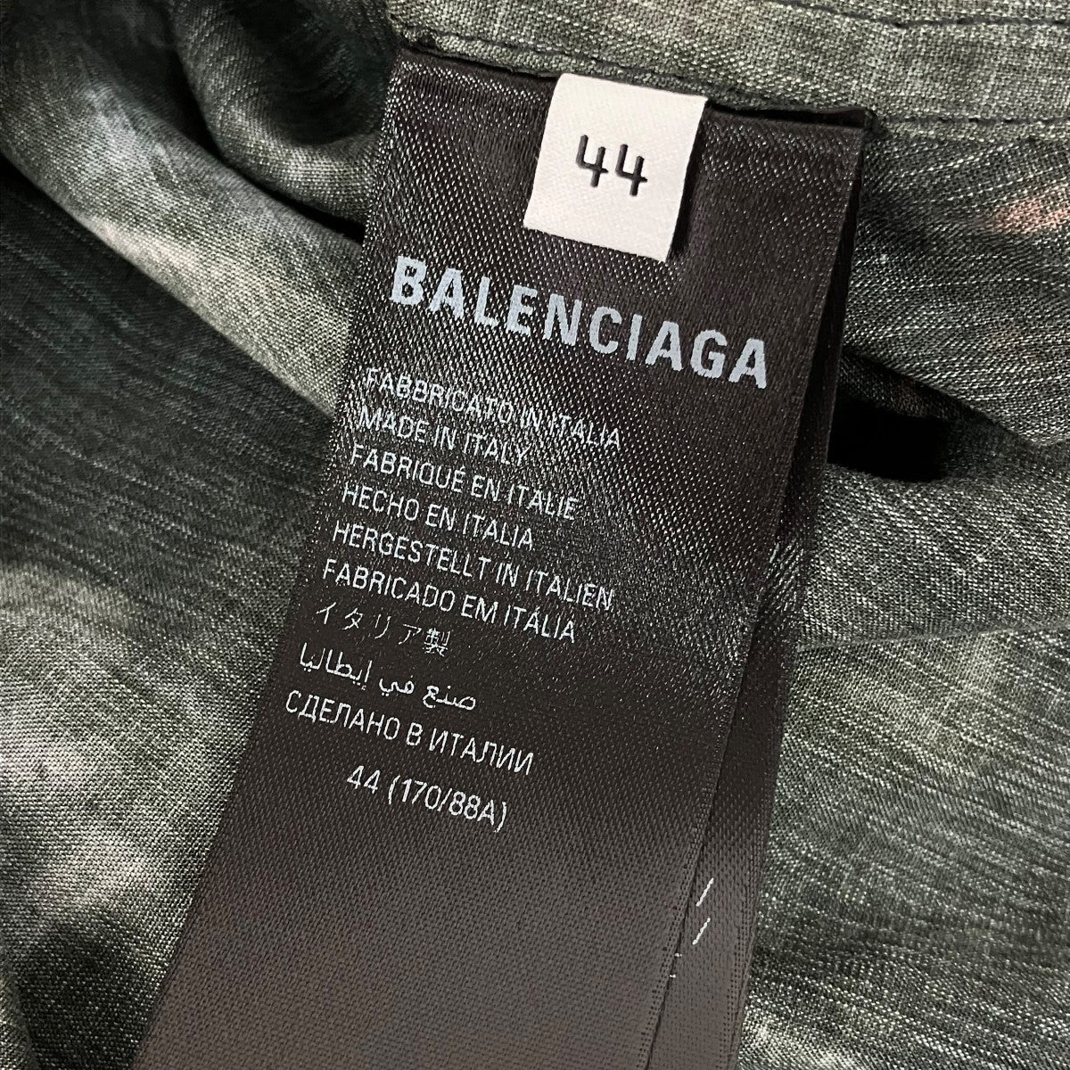 BALENCIAGA 25SS長袖シャツ857811 古着・中古-5枚目のアイテム画像