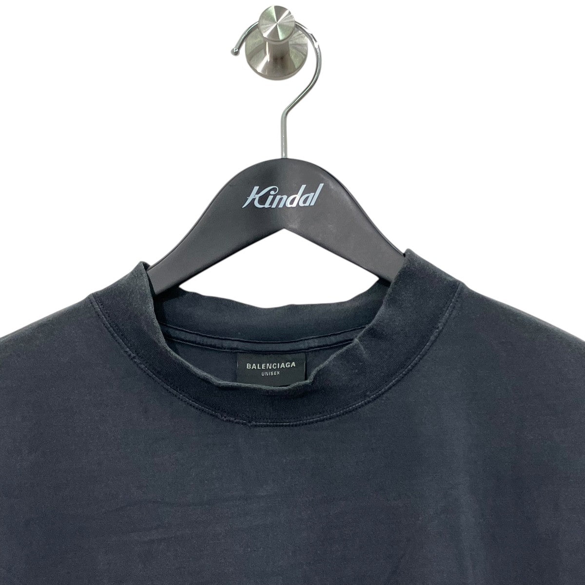 BALENCIAGA 24SSミディアムフィットダメージ加工半袖Tシャツ764235 古着・中古-3枚目のアイテム画像