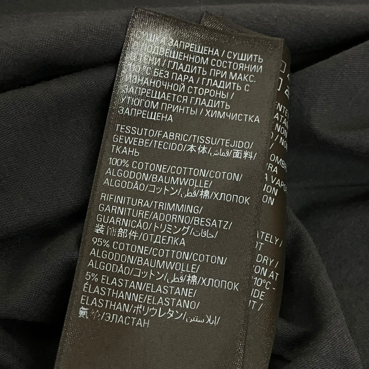 BALENCIAGA 24SSミディアムフィットダメージ加工半袖Tシャツ764235 古着・中古-6枚目のアイテム画像