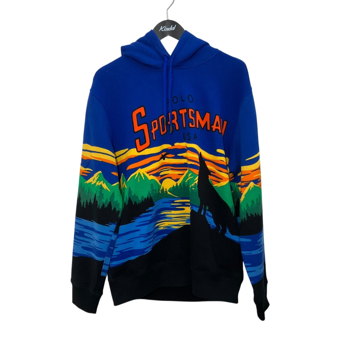 POLO RALPH LAUREN SPORTS MANプルオーバーパーカー 古着・中古-1枚目のアイテム画像