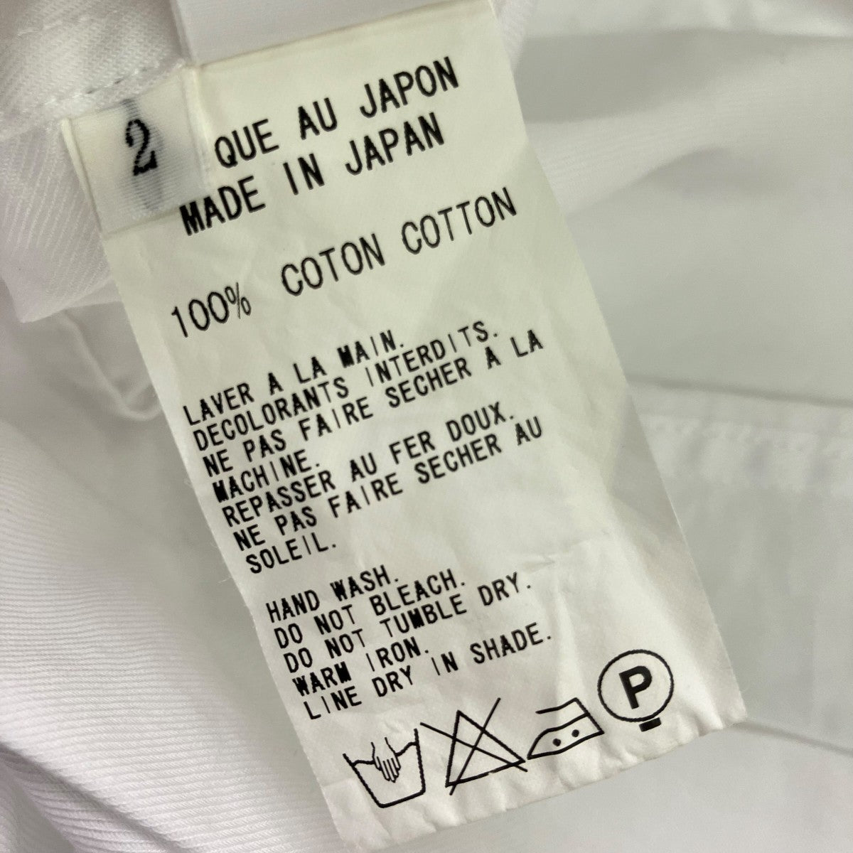 Y’s 長袖シャツYN-B05-002 古着・中古-5枚目のアイテム画像