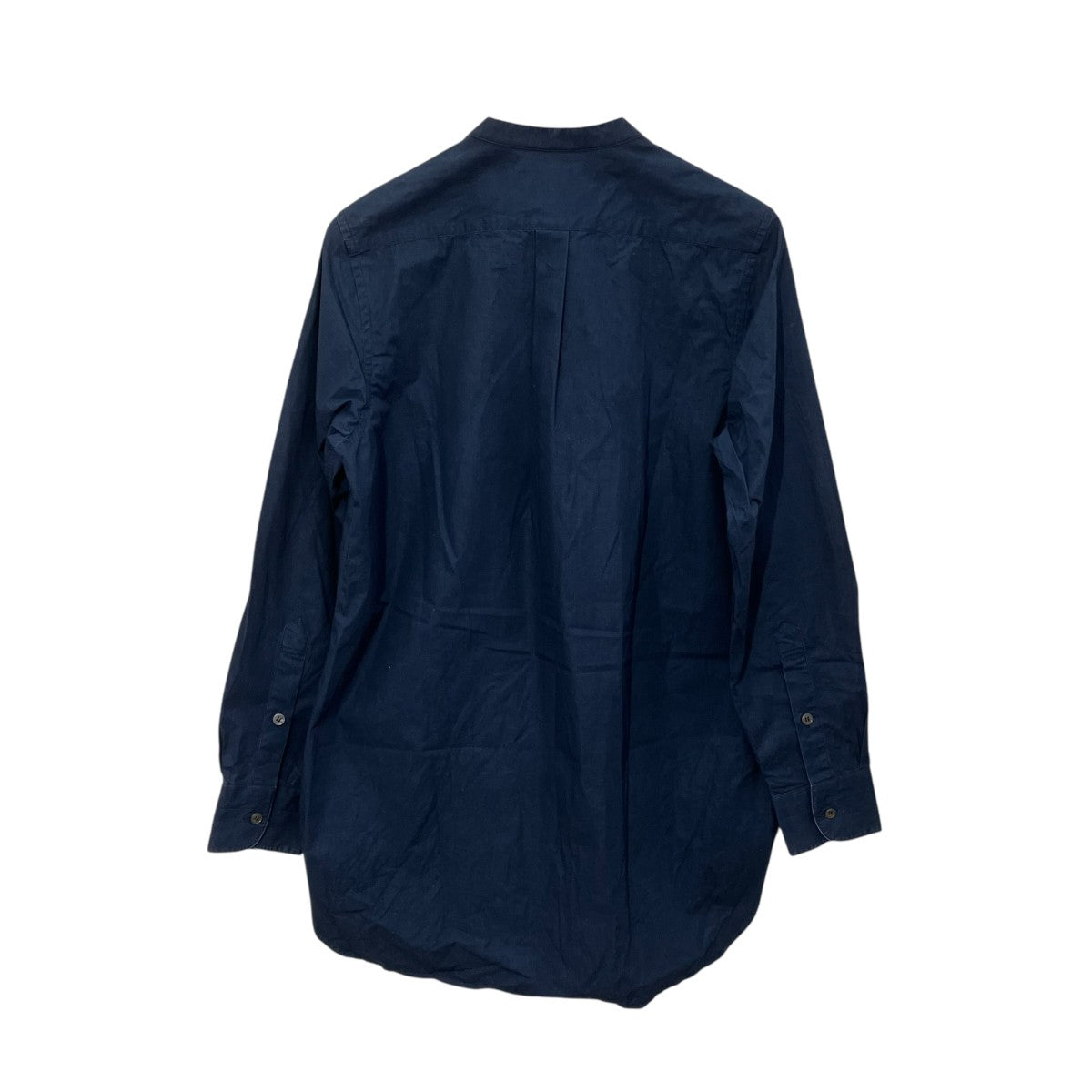 STUDIO NICHOLSON バンドカラーシャツ 古着・中古-2枚目のアイテム画像