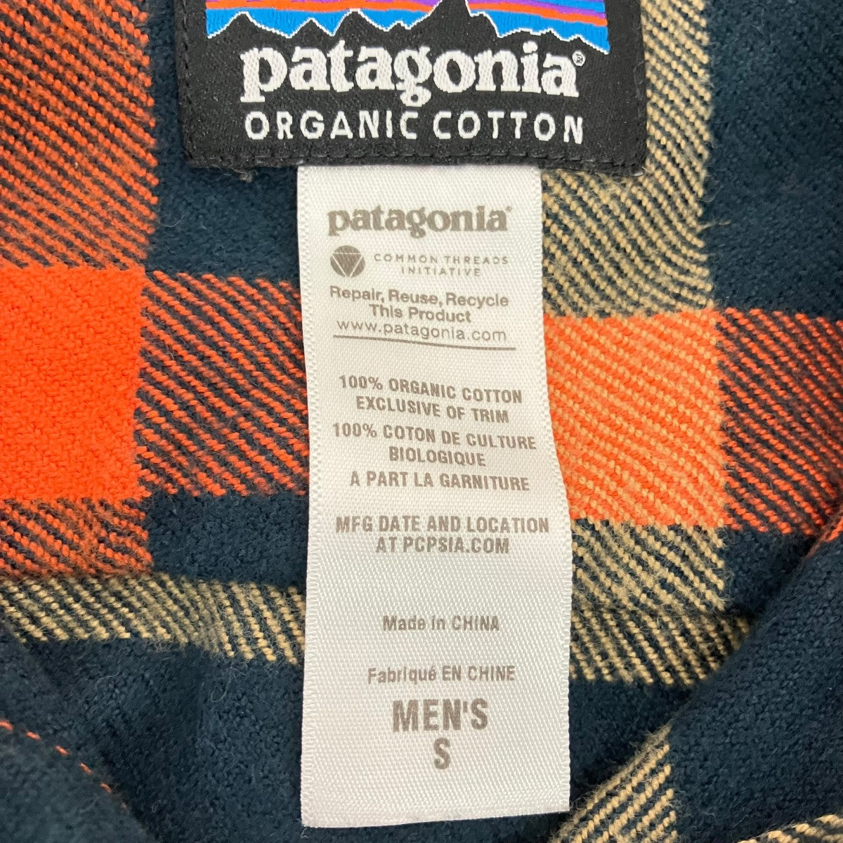 Patagonia チェックネルシャツ53947FA12 古着・中古-5枚目のアイテム画像
