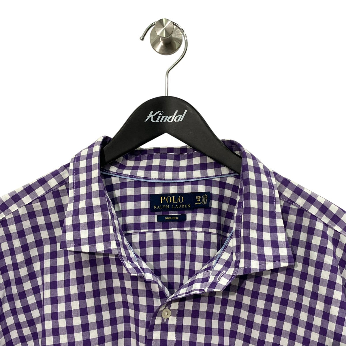 POLO RALPH LAUREN チェック長袖シャツ 古着・中古-3枚目のアイテム画像