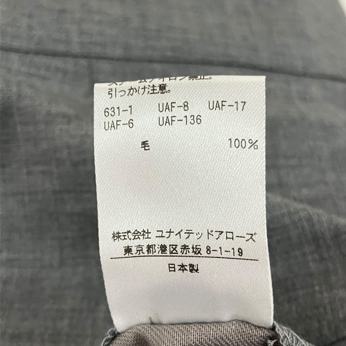 6(ROKU) BEAUTY＆YOUTH WOOL CHINZES PANTSワイドパンツ8614-202-0115 古着・中古-7枚目のアイテム画像