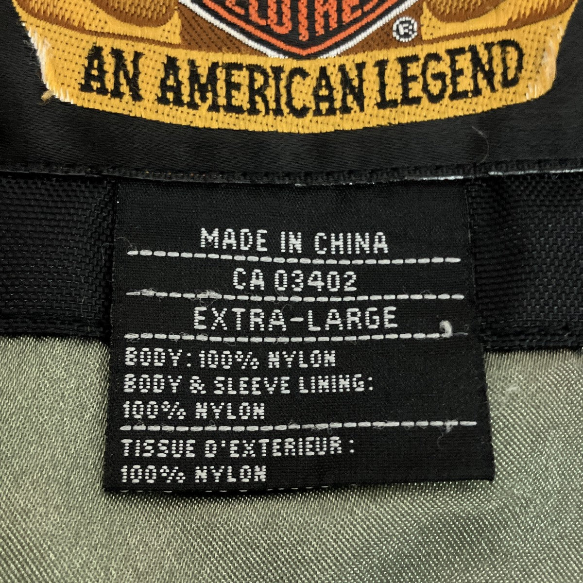 HARLEY-DAVIDSON ジップブルゾン 古着・中古-10枚目のアイテム画像