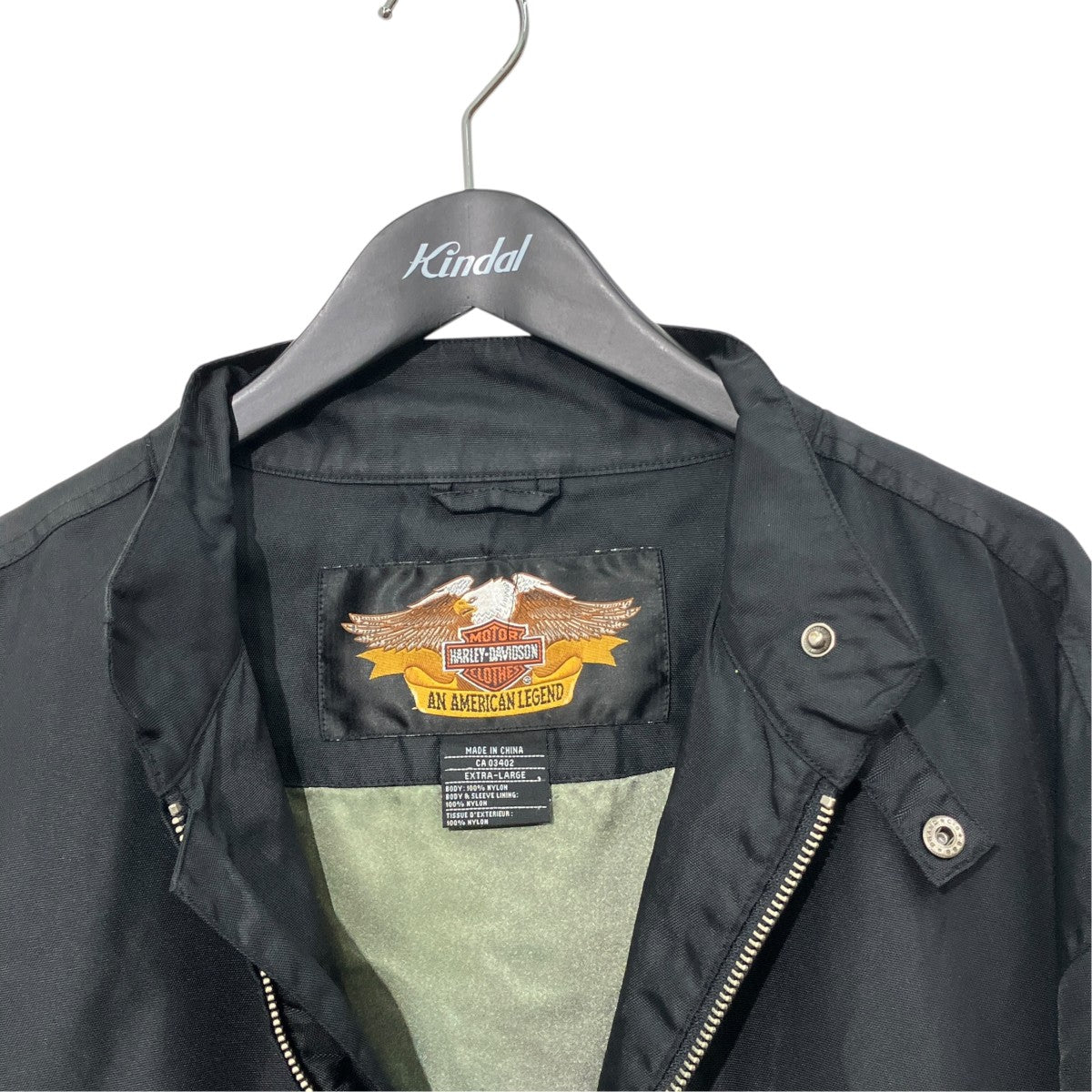 HARLEY-DAVIDSON ジップブルゾン 古着・中古-3枚目のアイテム画像