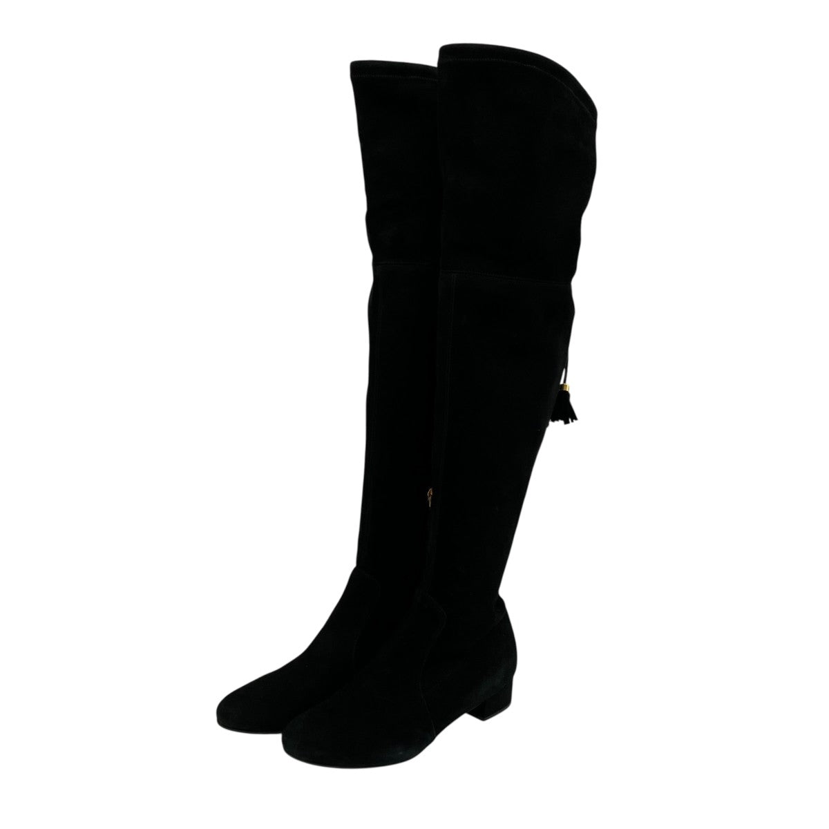 PRADA(プラダ) ロングブーツ ブラック サイズ 37 1/2(24.5cm相当