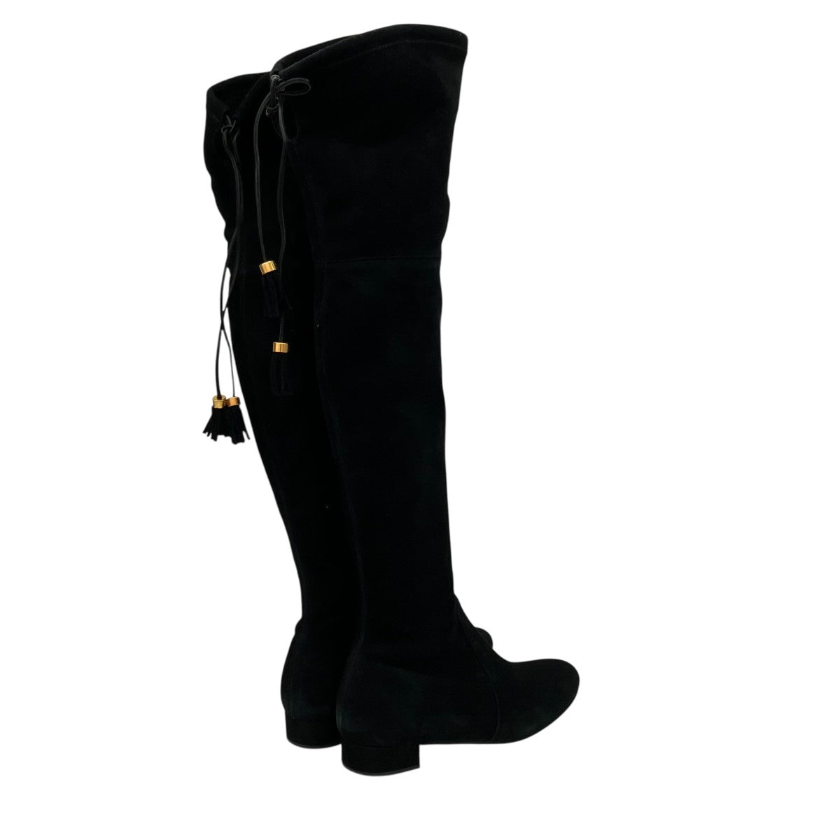 PRADA(プラダ) ロングブーツ ブラック サイズ 37 1/2(24.5cm相当
