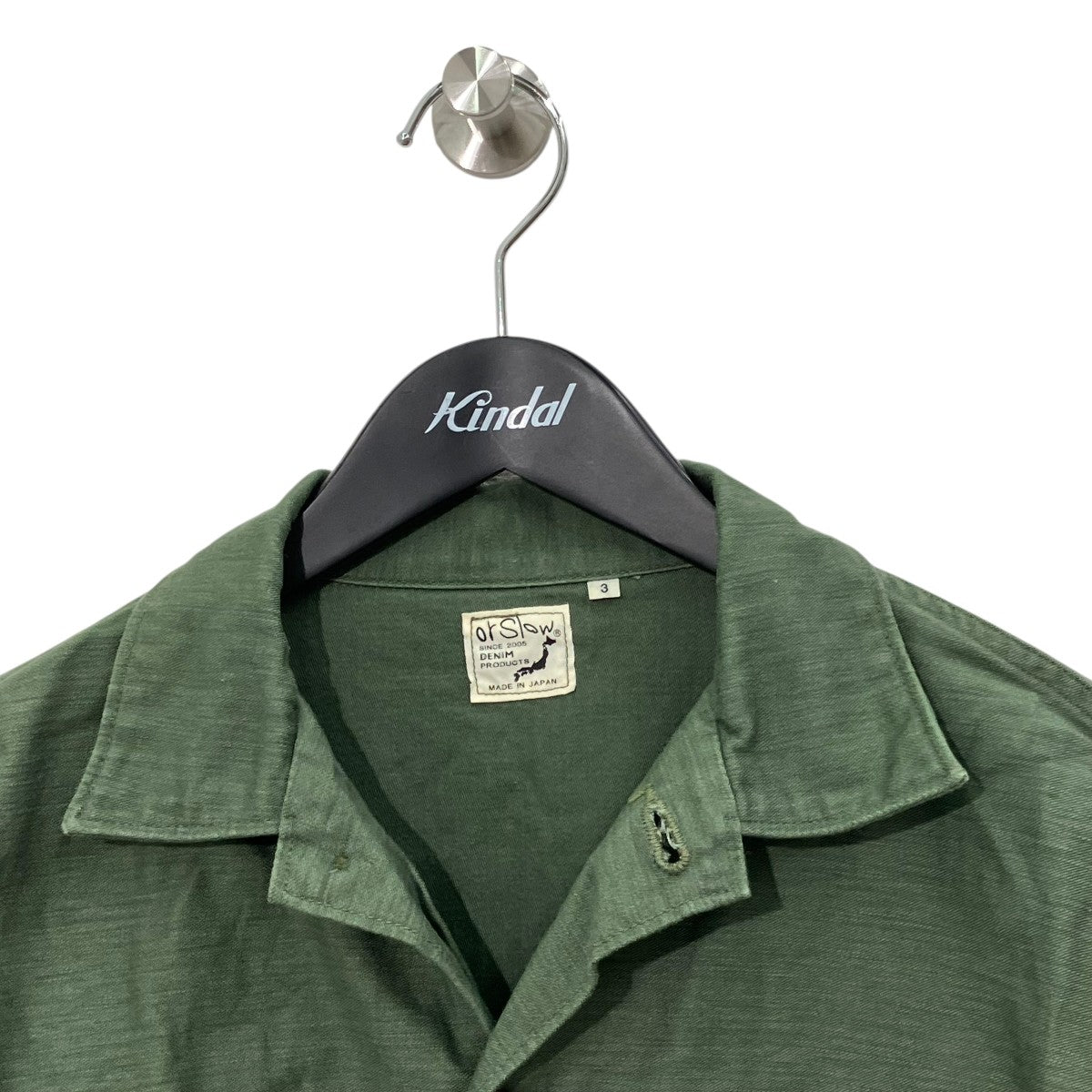 orSlow US ARMY FATIGUE SHIRTシャツジャケット 古着・中古-3枚目のアイテム画像