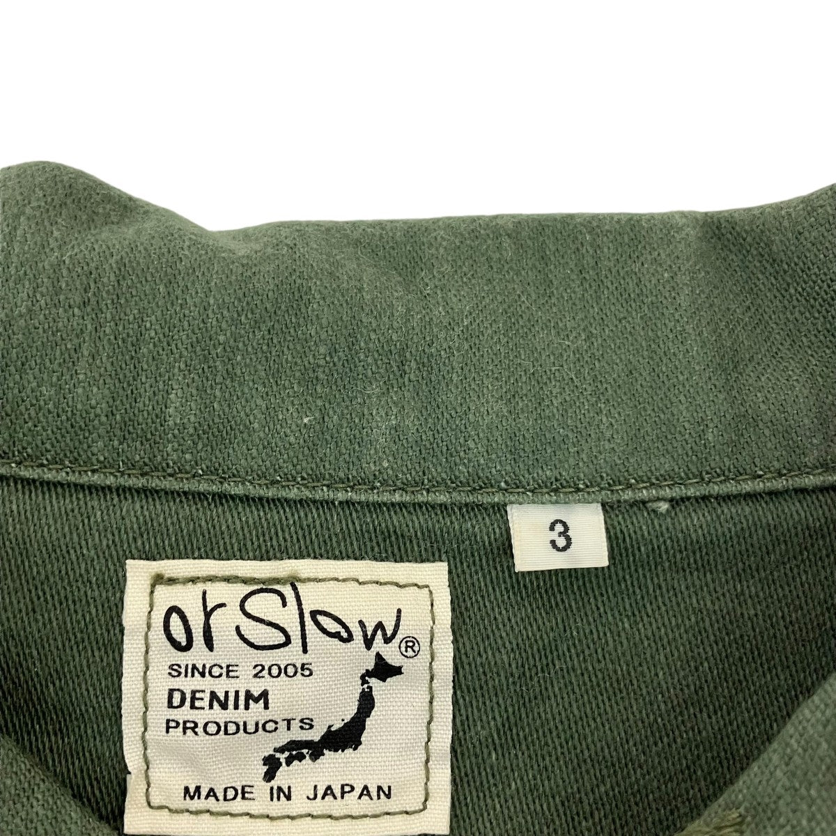 orSlow US ARMY FATIGUE SHIRTシャツジャケット 古着・中古-5枚目のアイテム画像