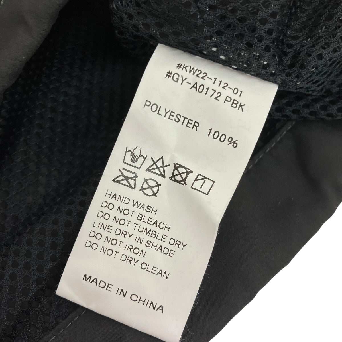 Gymphlex アノラックパーカーGY-A0172 PBK 古着・中古-6枚目のアイテム画像