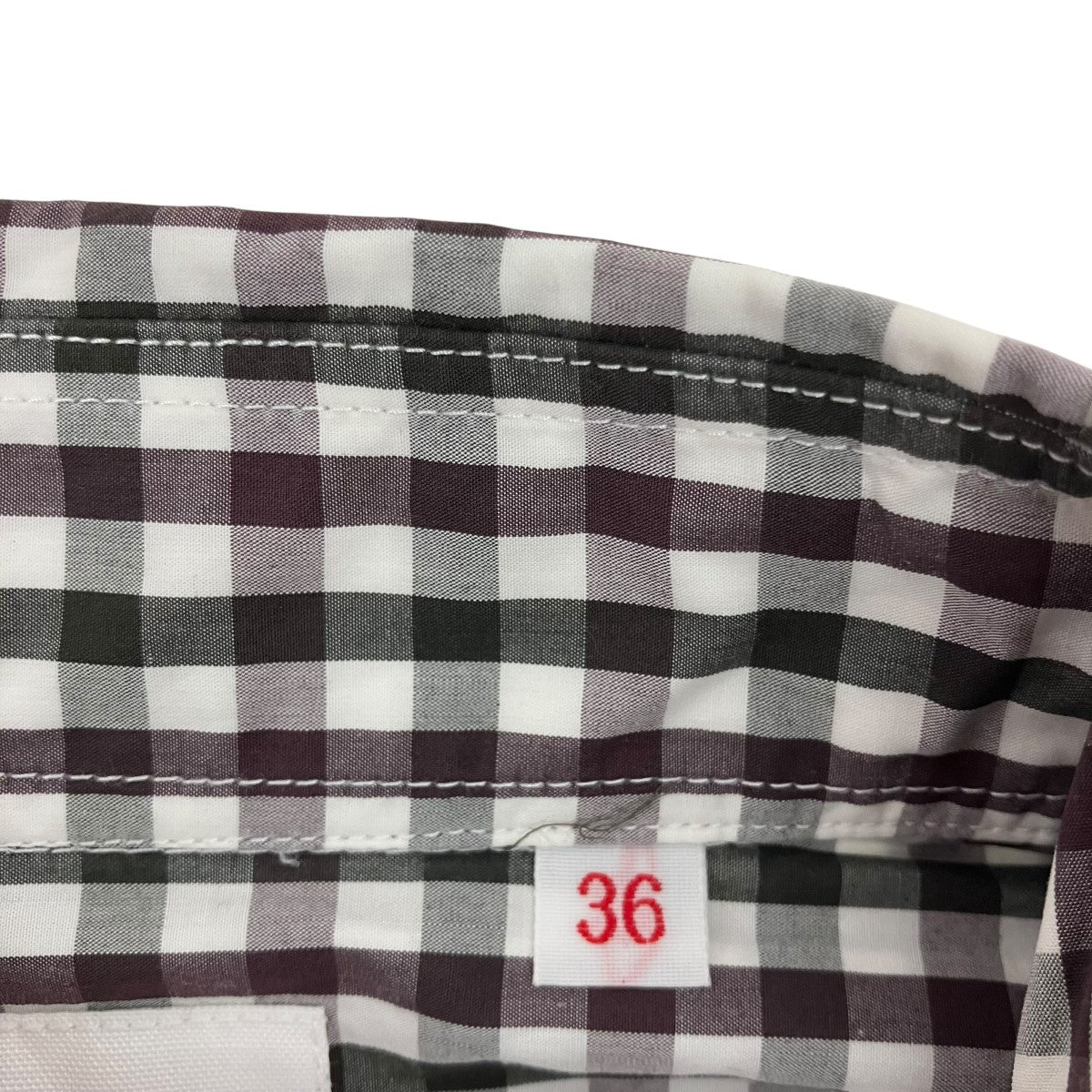 DANTON チェックシャツワンピースJD-3655 MTP 古着・中古-5枚目のアイテム画像