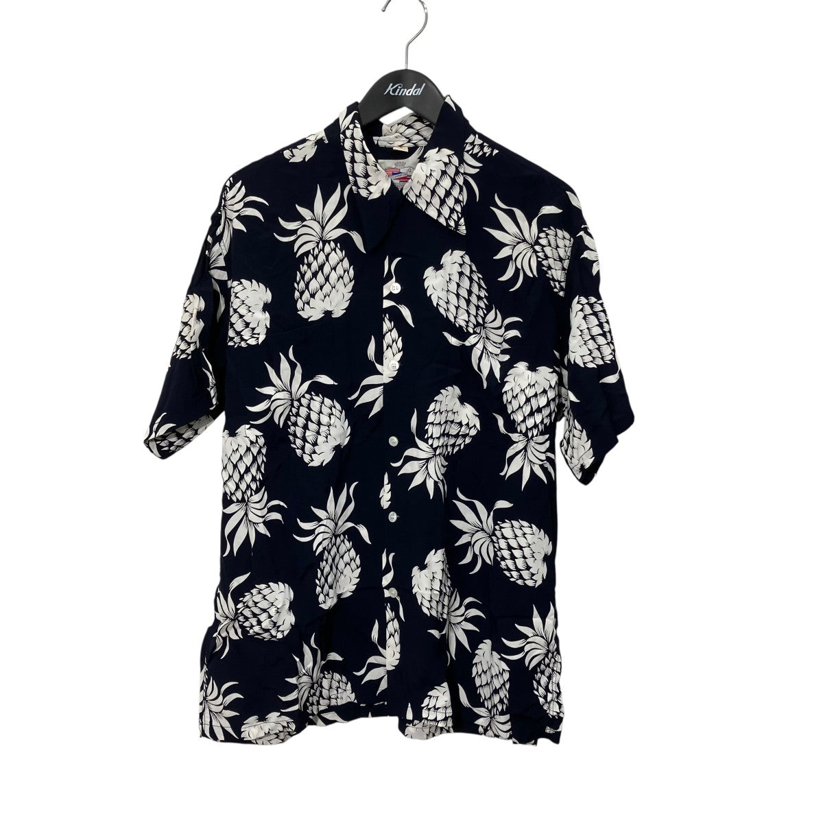 DUKE KAHANAMOKU DUKE’S PINEAPPLEアロハシャツDK36201 古着・中古-1枚目のアイテム画像