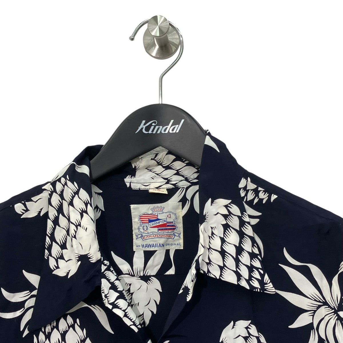 DUKE KAHANAMOKU DUKE’S PINEAPPLEアロハシャツDK36201 古着・中古-3枚目のアイテム画像