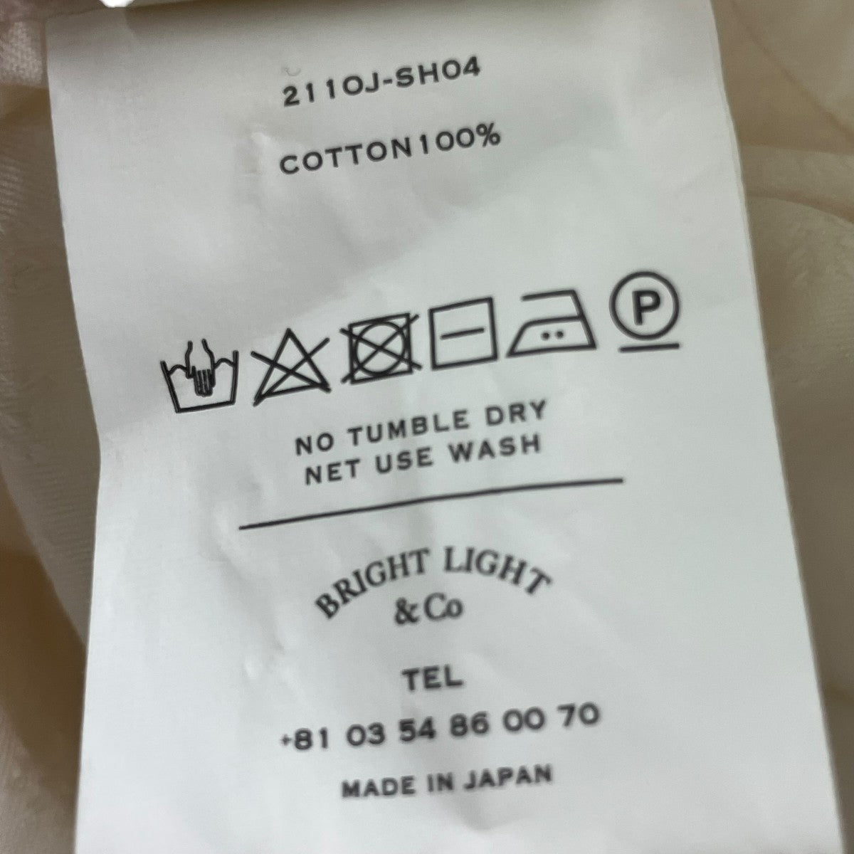 OLD JOE ＆ Co． 長袖シャツ211OJ-SH04 古着・中古-6枚目のアイテム画像