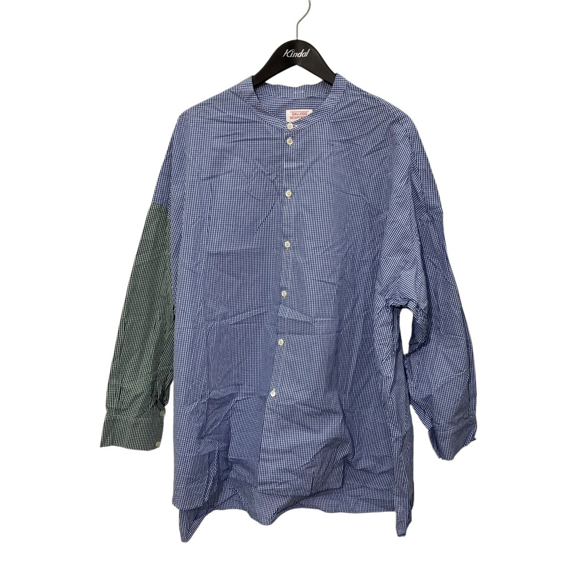 GALLEGO DESPORTES GINGHAM CHECKギンガムチェック長袖シャツ 古着・中古-1枚目のアイテム画像