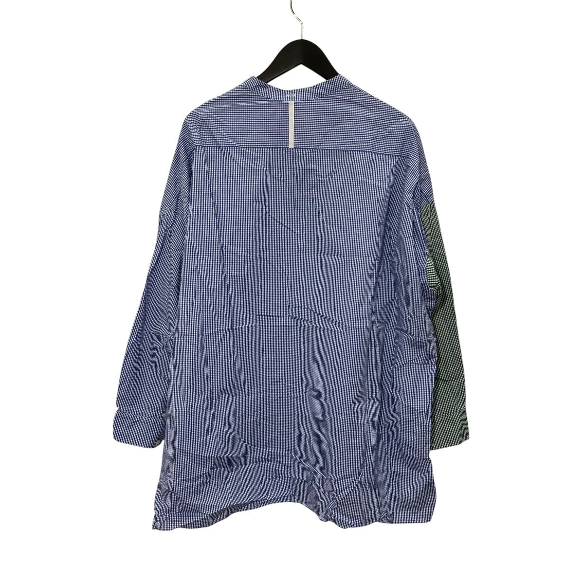 GALLEGO DESPORTES GINGHAM CHECKギンガムチェック長袖シャツ 古着・中古-2枚目のアイテム画像